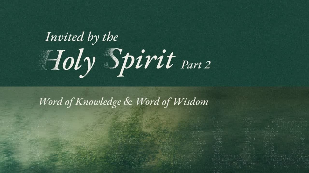 Invited by the Holy Spirit - II | Pr George Ng